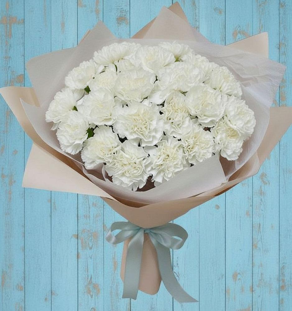 Букет цветов из: Гвоздики в Веселом Ставропольского края