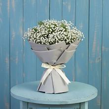 Букет цветов из:  Гипсофила в Веселом Ставропольского края