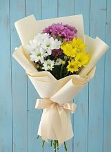 Букет цветов из:  Хризантемы в Веселом Ставропольского края