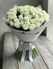 Букет 35 Белых роз #REPLACE_PRED# Веселом Ставропольского края