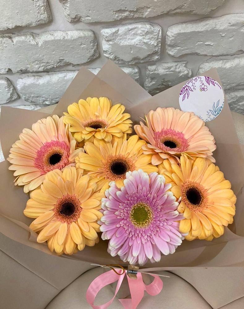 Букет цветов из: Герберы в Веселом Ставропольского края