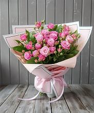 Букет Розовый кустик #REPLACE_PRED# Веселом Ставропольского края