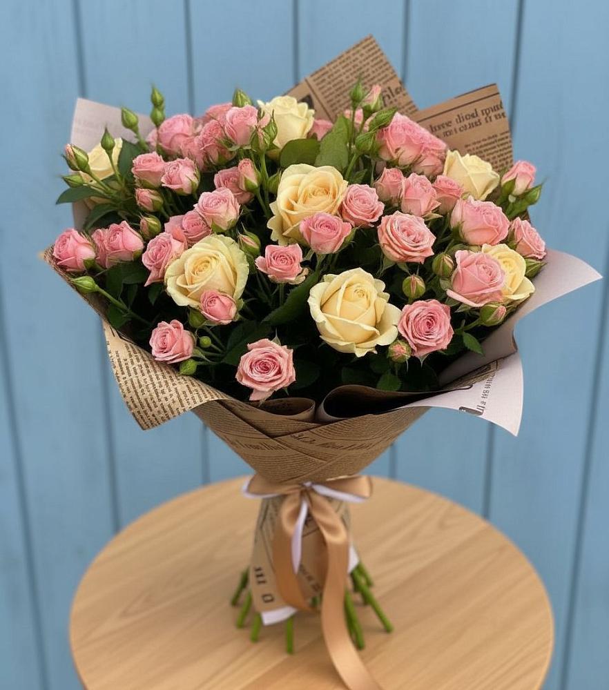 Букет цветов из: Розы в Веселом Ставропольского края