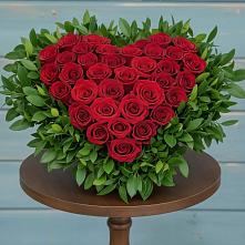 Цветочная композиция из Розы в виде сердца в Веселом Ставропольского края