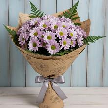 Букет цветов из:  Хризантемы в Веселом Ставропольского края