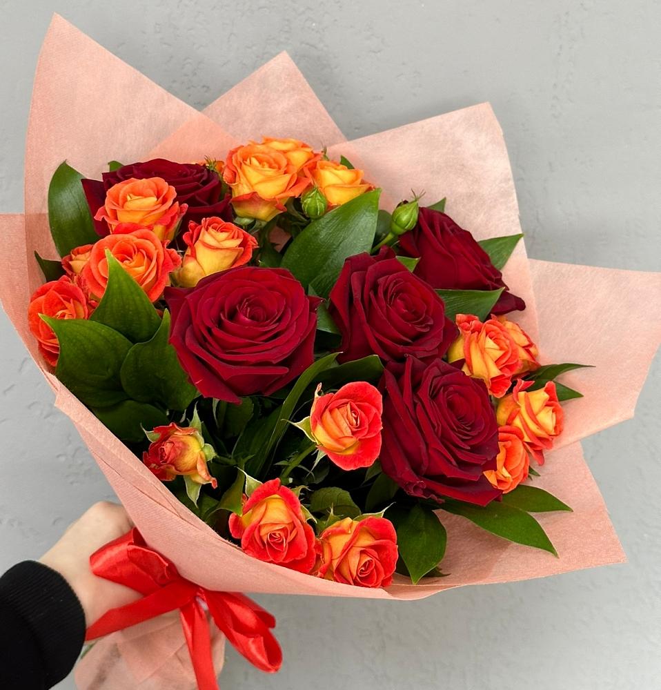 Букет Любовь и восторг в Веселом Ставропольского края