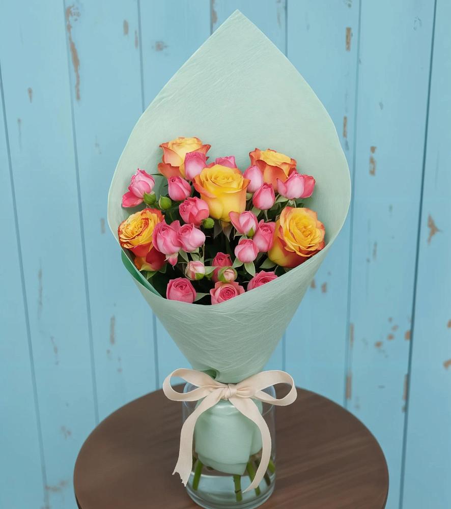 Букет цветов из: Розы в Веселом Ставропольского края