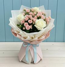 Букет цветов из:  Розы в Веселом Ставропольского края