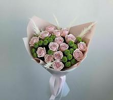 Букет цветов из:  Розы и Хризантемы в Веселом Ставропольского края