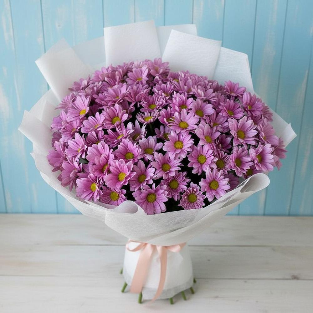 Букет цветов из: Хризантемы в Веселом Ставропольского края