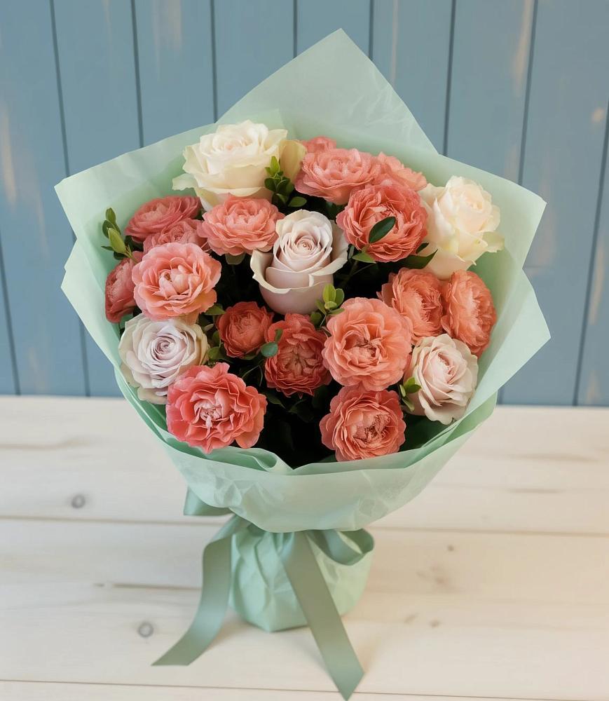 Букет цветов из: Розы в Веселом Ставропольского края