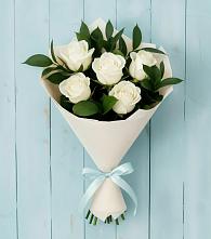 Букет цветов из:  Розы #REPLACE_PRED# Веселом Ставропольского края