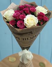 Букет цветов из:  Розы в Веселом Ставропольского края
