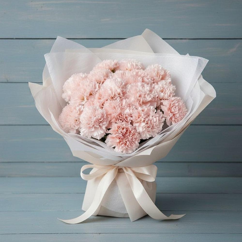 Букет цветов из: Гвоздики в Веселом Ставропольского края