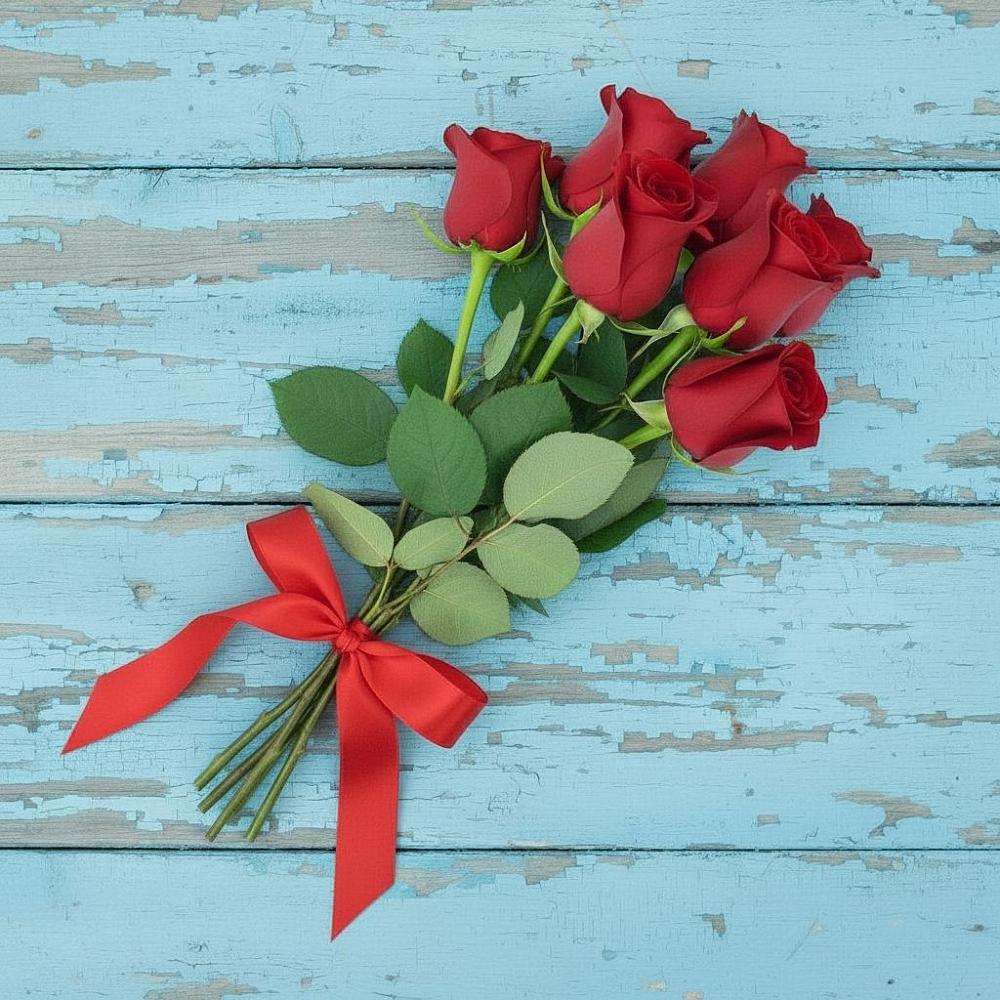 Букет Красные розы в Веселом Ставропольского края